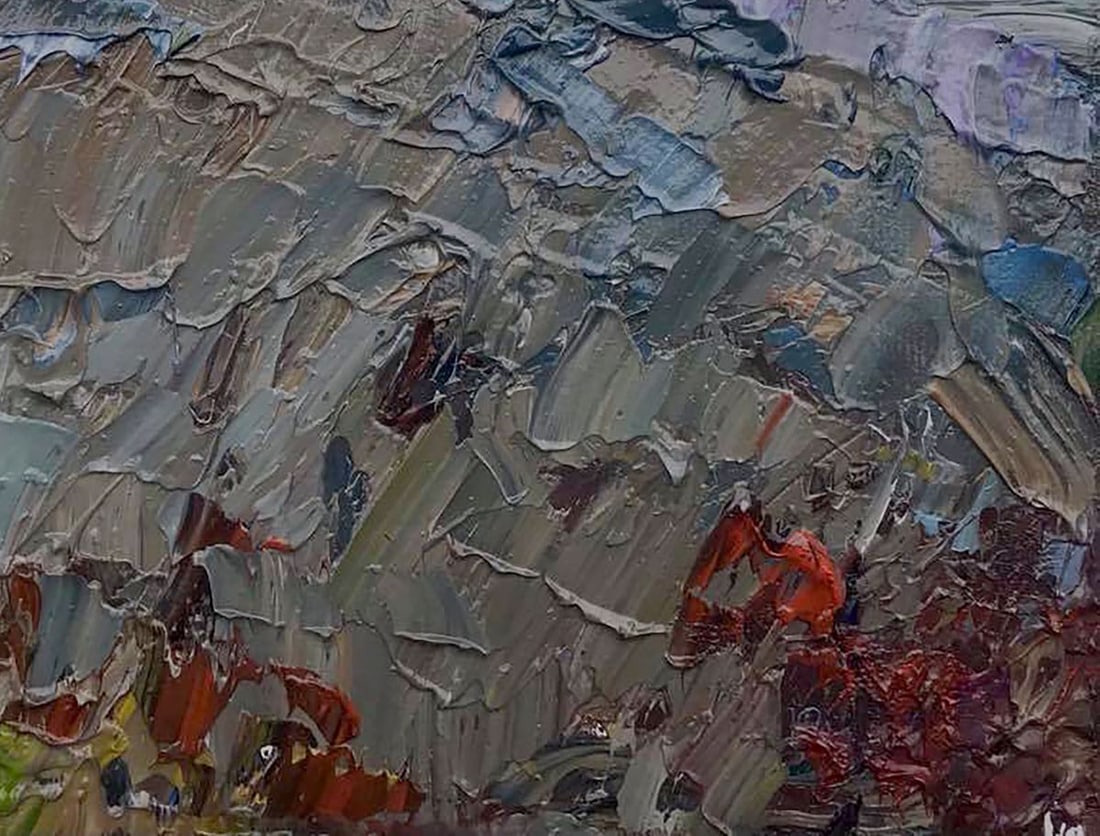 Oil painting On a hill Kalenyuk Alex - 5