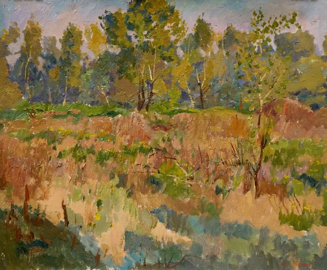 Oil painting Forest landscape Chernikov Nikolay Vladimirovich (1 of 8)