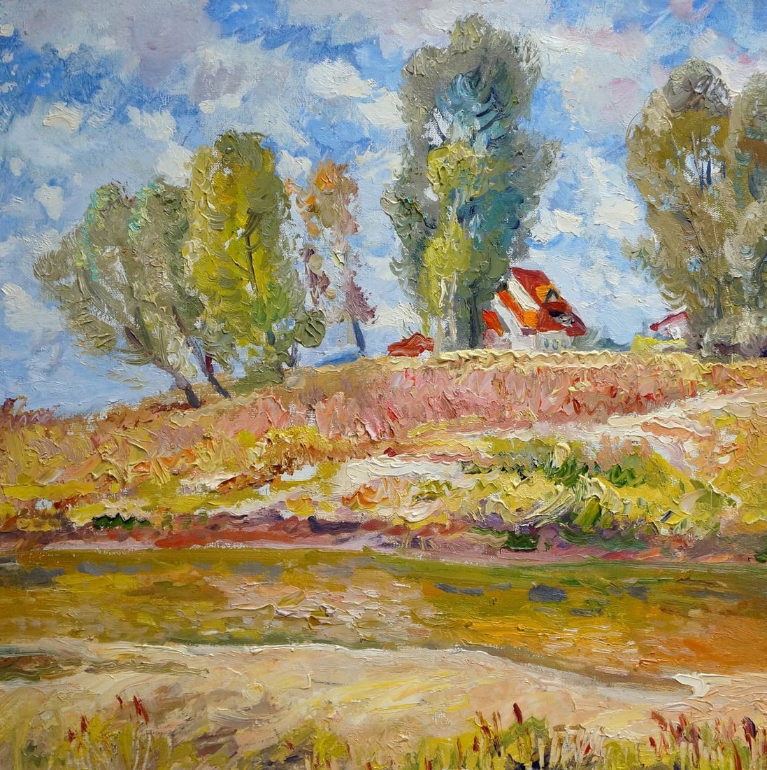 Oil painting July Mynka Alexander Fedorovich (1 of 8)