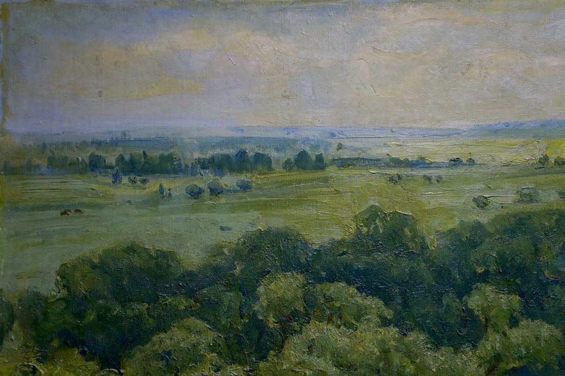 Oil painting Forest landscape Bagdasaryan (Bagdasaryan) Karen Drastomatovich - 3