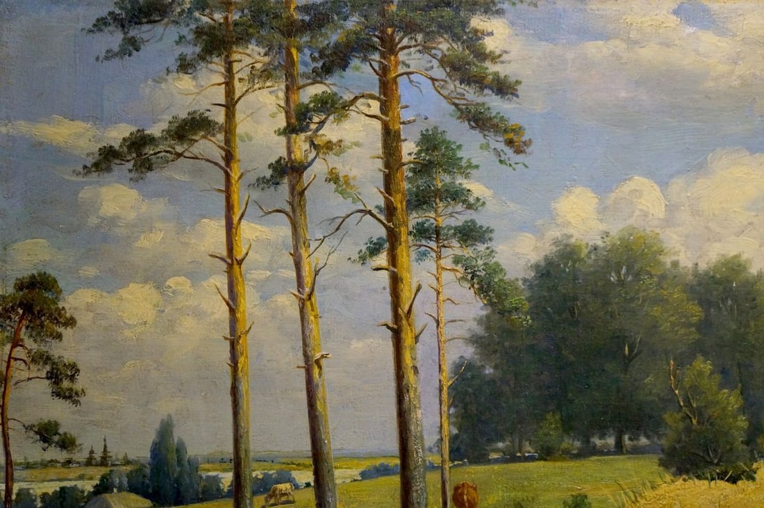 Oil painting Field landscape Tolkachevsky I. - 3