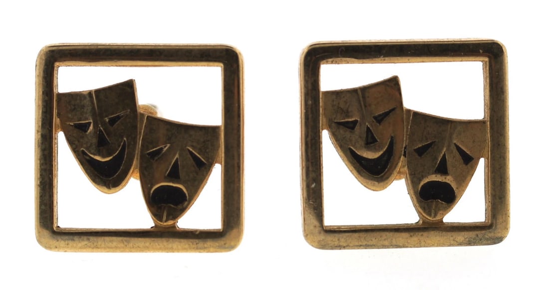 FUN Costume Theater Cufflinks! (1 of 1)