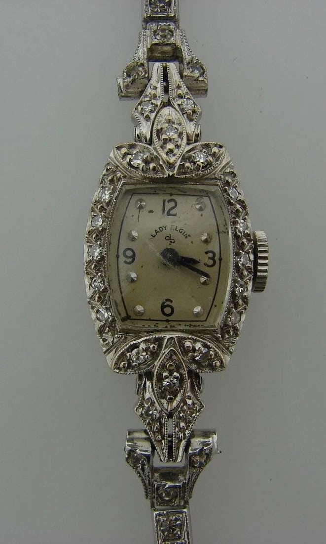 Lady Elgin 14k White Gold - 4