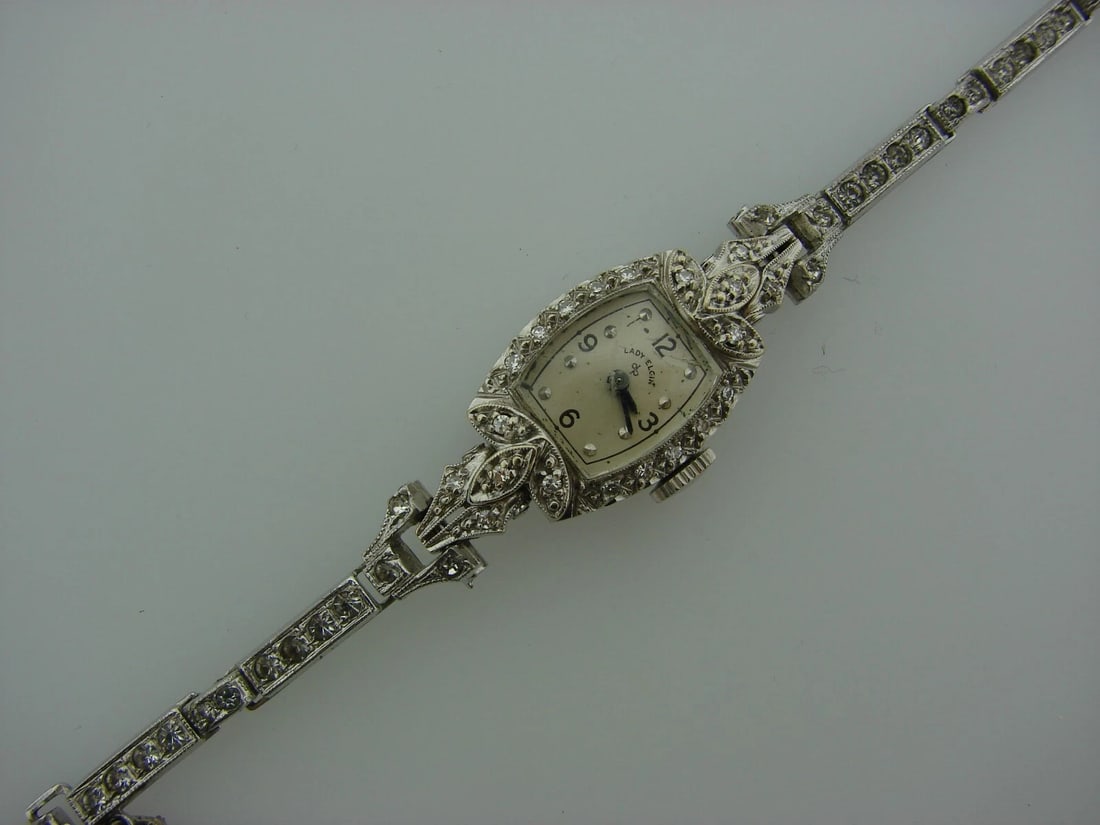 Lady Elgin 14k White Gold - 7