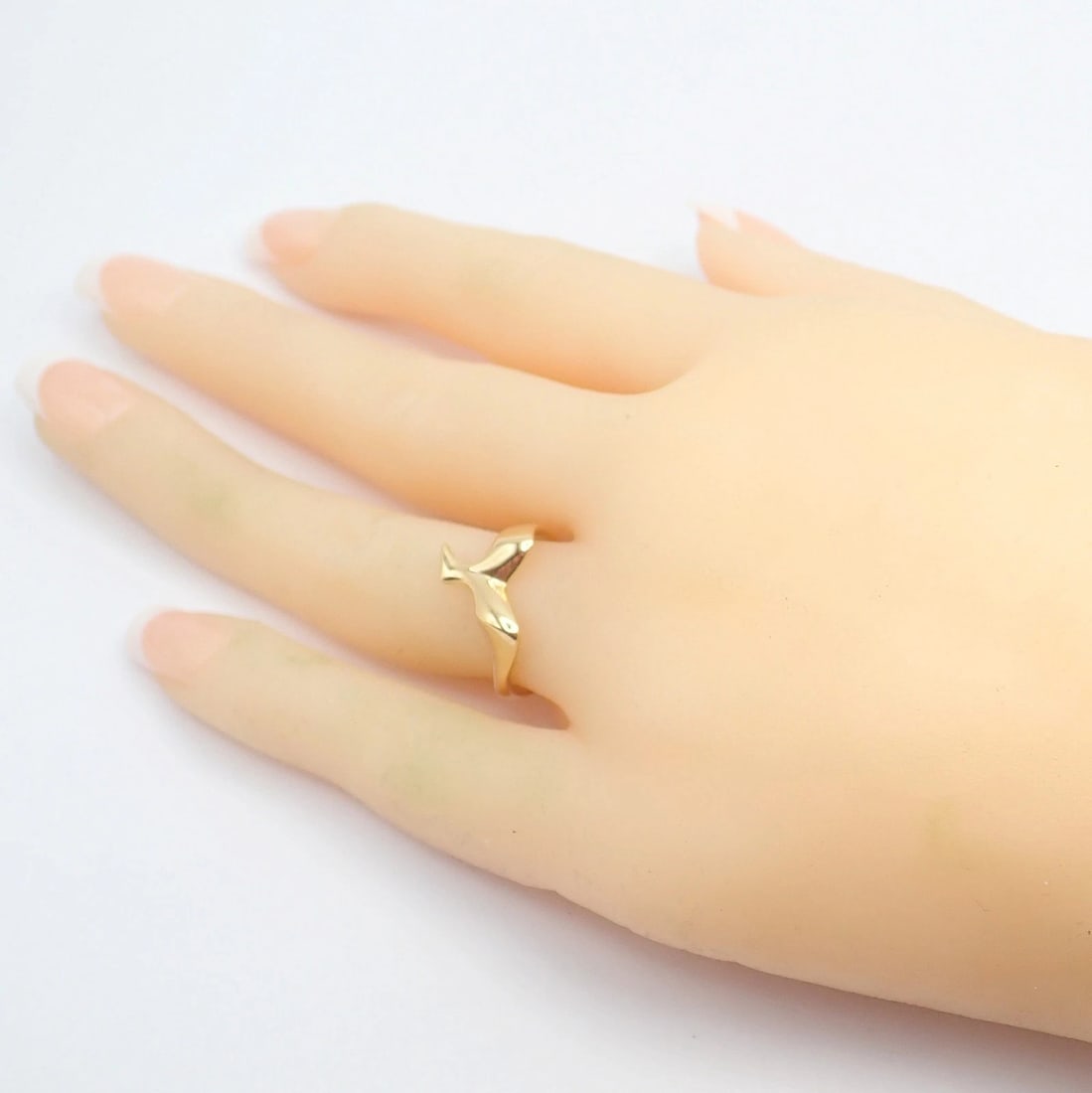 Authentic! Vintage Tiffany & Co. 18k Yellow Gold Peretti Bird Ring Sz 5 - 9