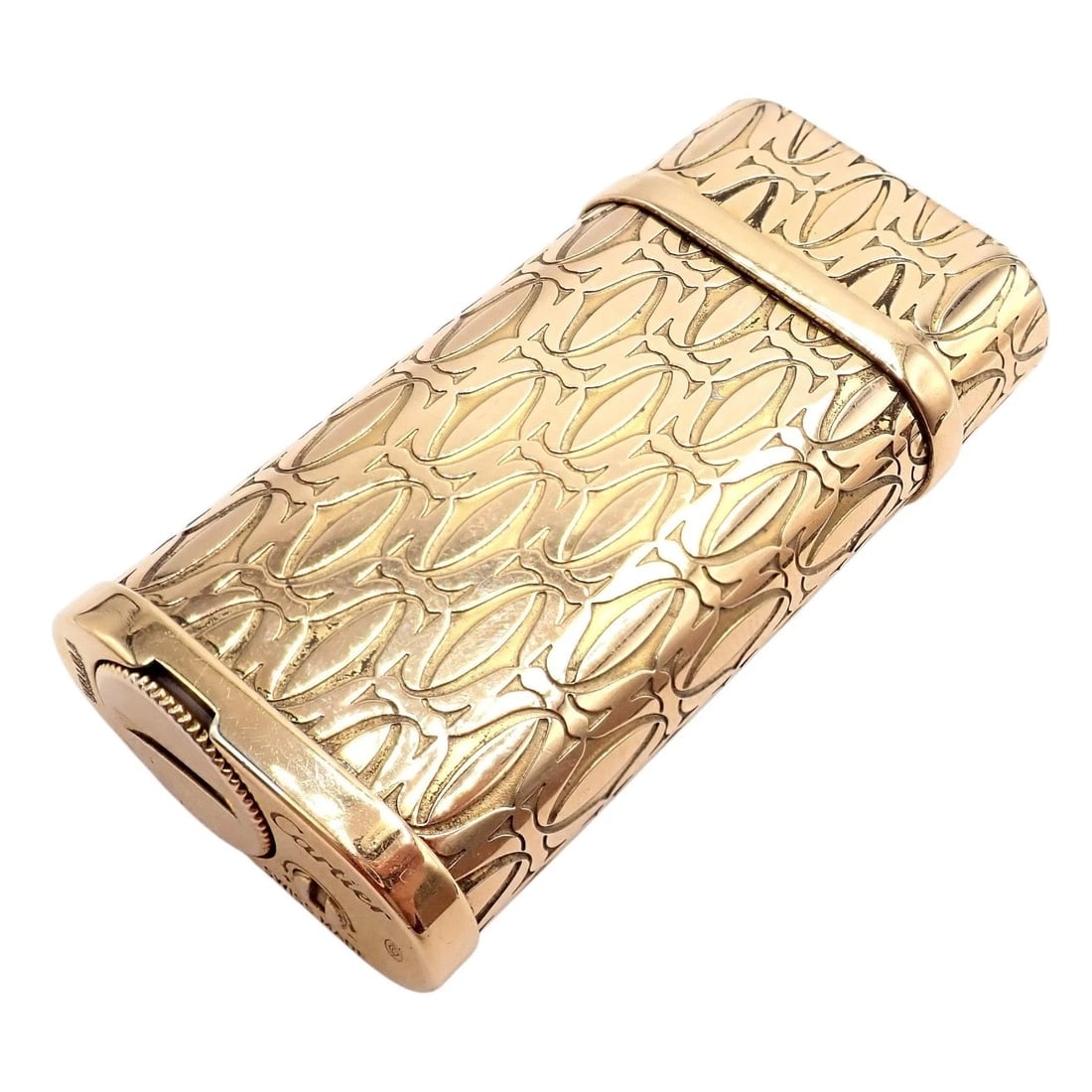 Vintage Cartier Pasha Rose Gold Tone Lighter - 11