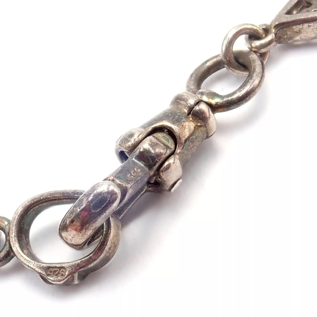 Authentic! Loree Rodkin 18k Yellow Gold + Silver 16" Chain Necklace - 6