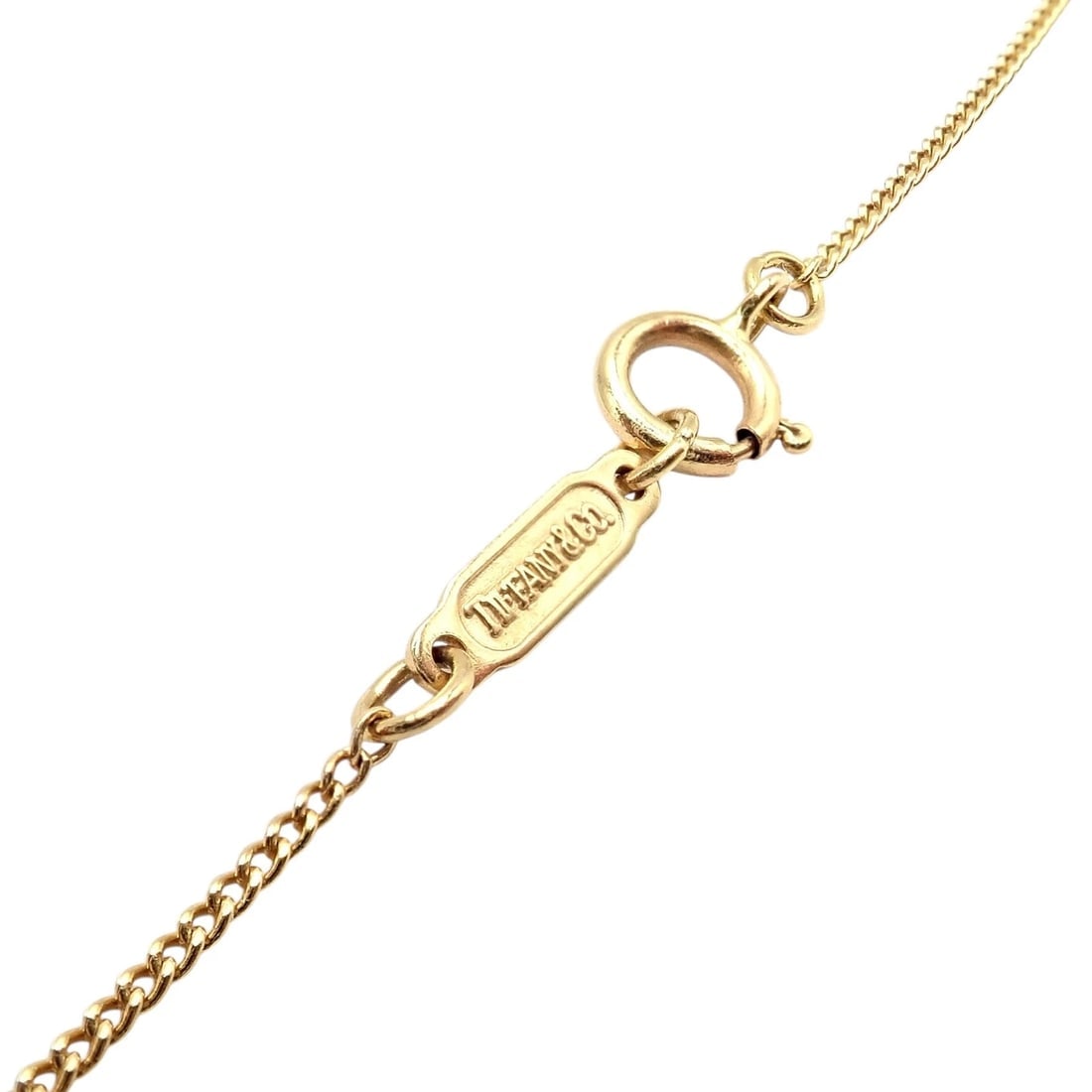 Authentic! Vintage Tiffany & Co 18K Yellow Gold Sea Shell Pendant Necklace 1980 - 3