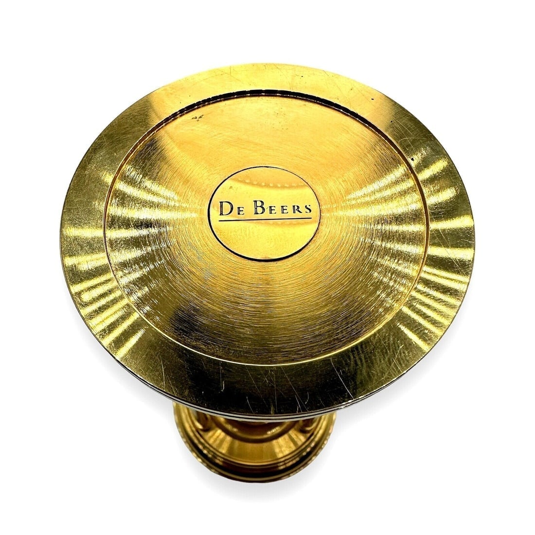 Authentic! De Beers Limited Edition Millennium 2000 Diamond Brass Hourglass - 10