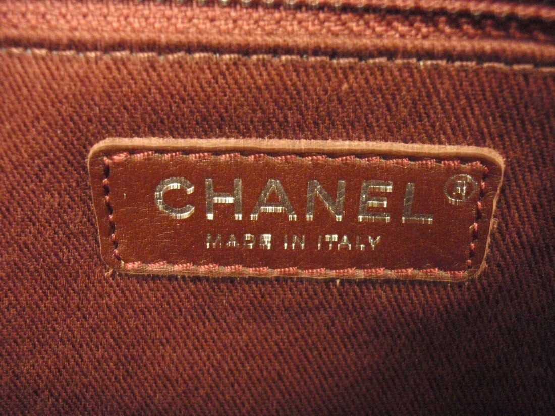 AUTHENTIC 2012 CHANEL ISTANBUL SOFT CAVIAR TOTE BURGUNDY LEATHER HANDBAG - 10
