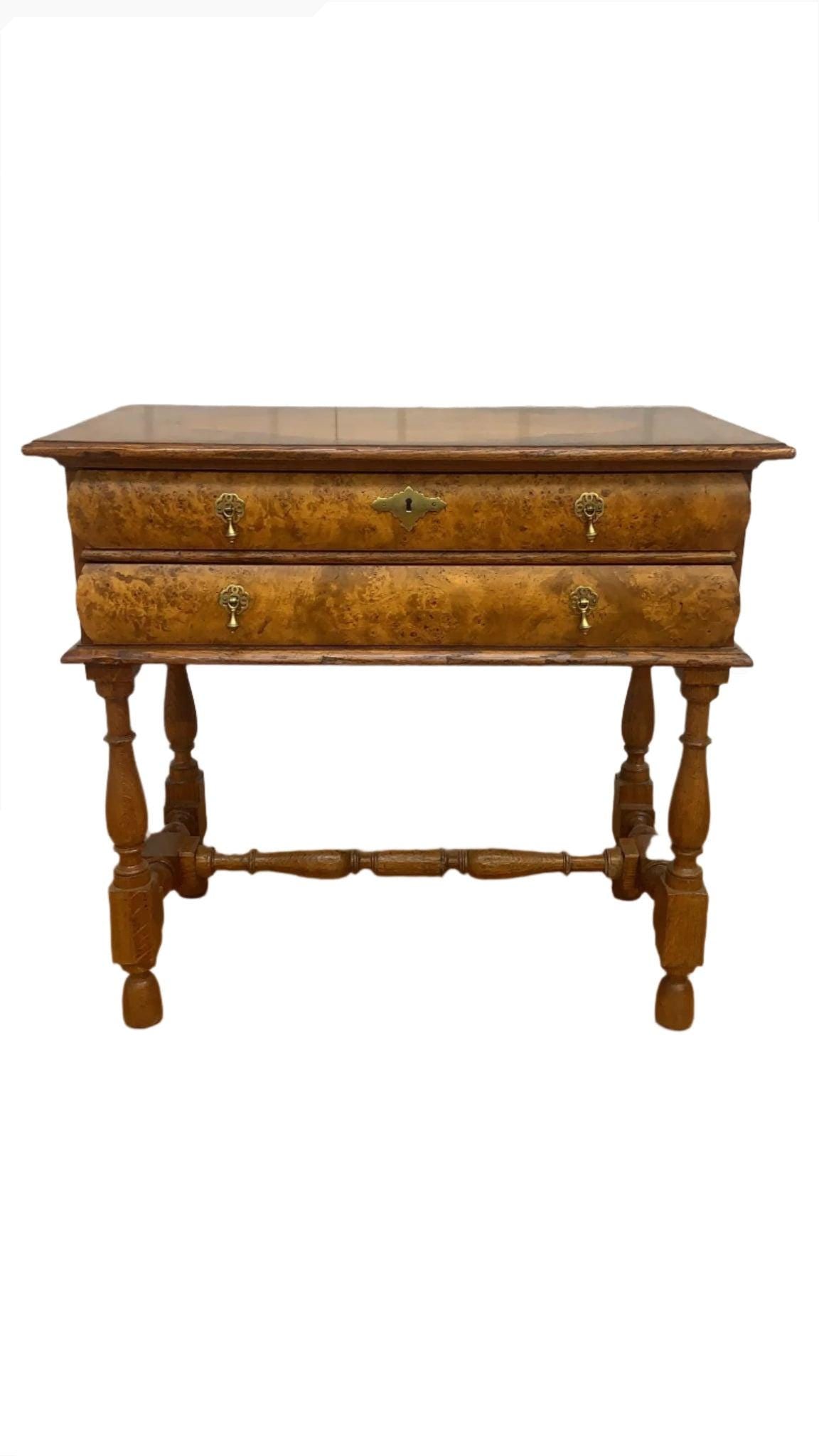 Vintage Biedermeier Style Side Table by Baker Furniture (1 of 7)