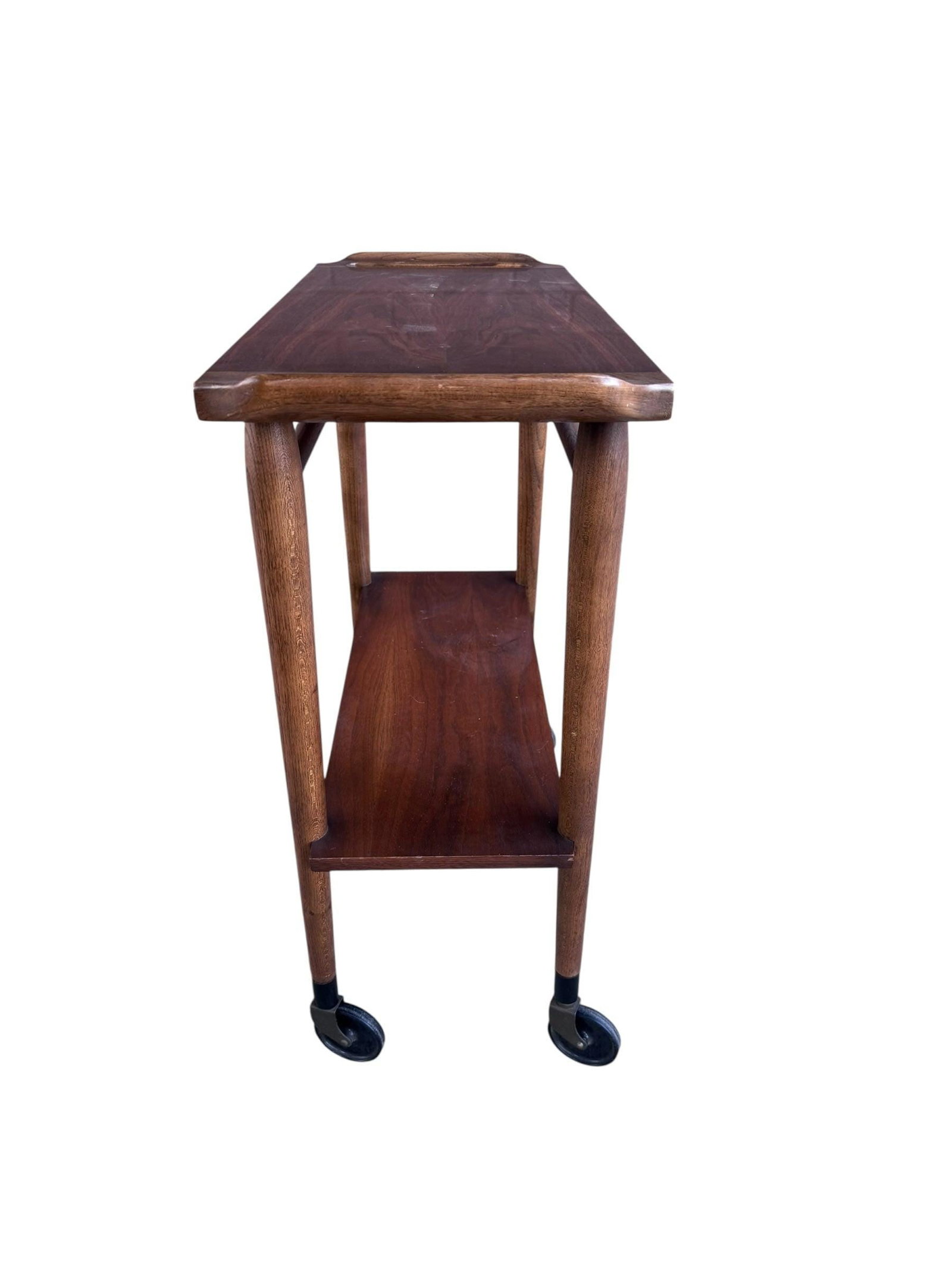 MCM 2 Tier Bar Cart by Lane - 3