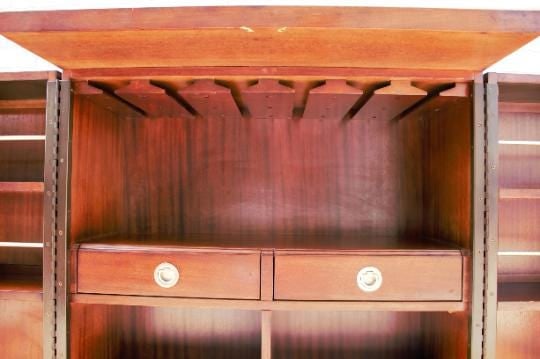 Modern Expandable Bar Cabinet by Plunkett Home Furnishings - 6