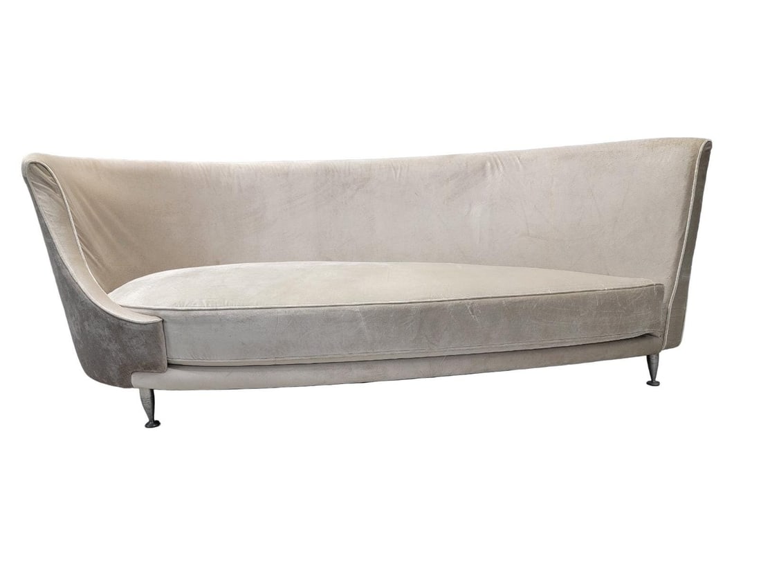 Vintage Modern Italian Moroso NewTone Drop Left Sofa - 2