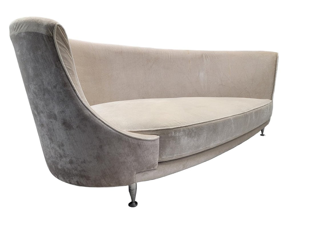 Vintage Modern Italian Moroso NewTone Drop Left Sofa - 4