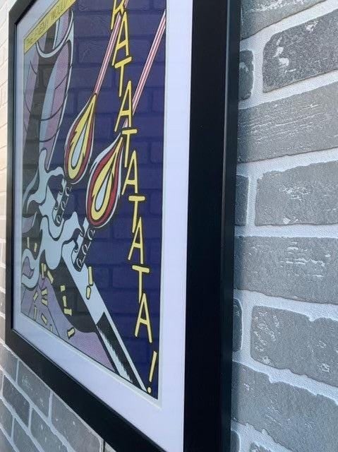 Vintage Roy Lichtenstein Lithograph Triptych "As I Opened Fire" - Set of 3 - 6
