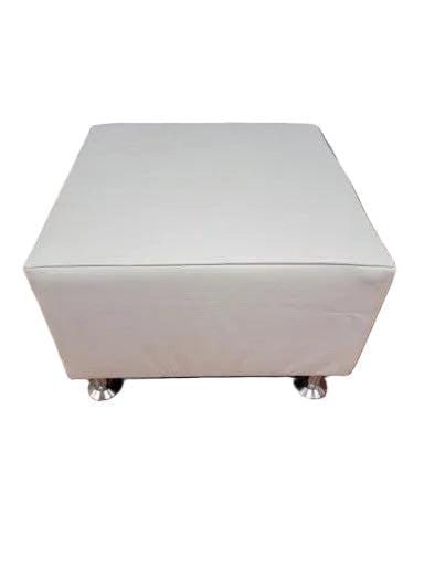 Contemporary Hon Flock Square Cube Ottomans Newly Upholstered - Set of 3 - 4
