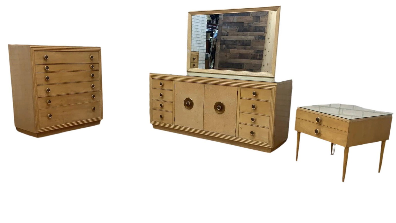 MCM Cork End Table by Johnson Furniture - 6