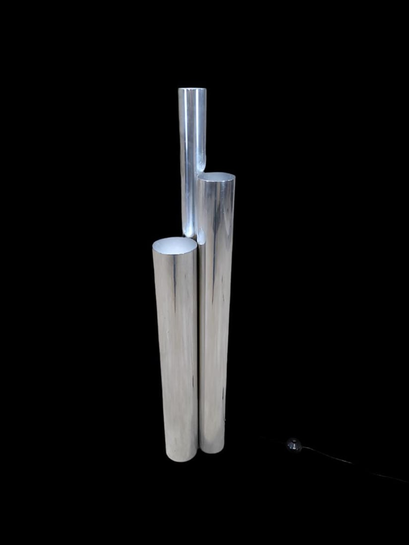 MCM Vladimir Kagan Tubular Sky Scraper Floor Lamp - 3