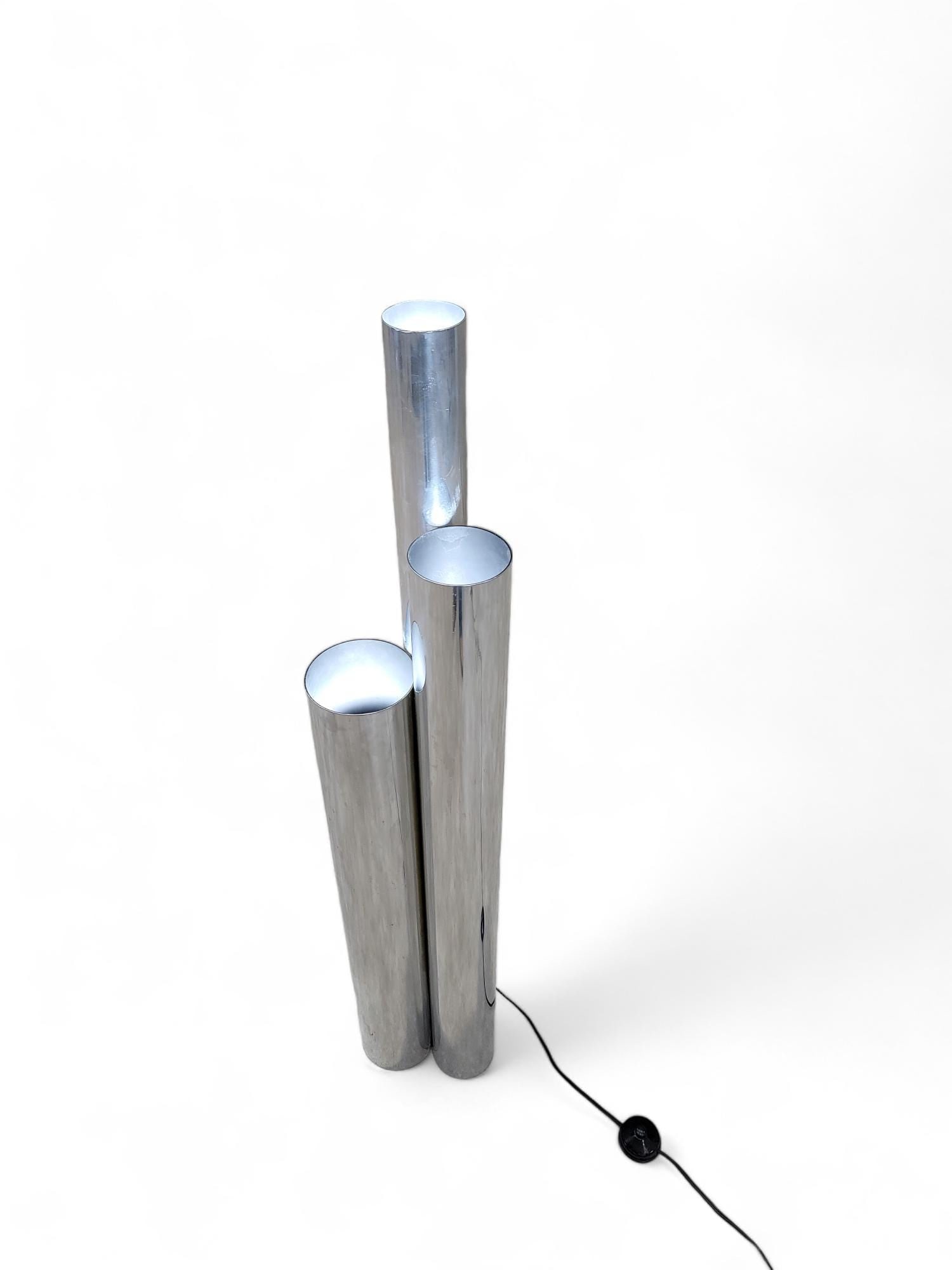 MCM Vladimir Kagan Tubular Sky Scraper Floor Lamp - 6