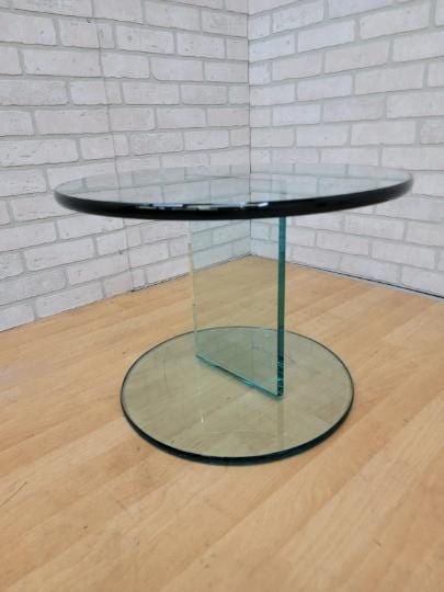 Modern Danish Glass Side Table by Friends and Founders - 3