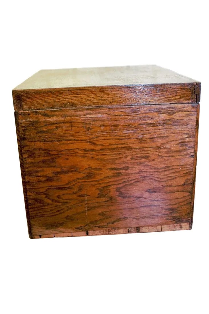 Antique Shaw Walker Library Bureau Filing Cabinet - 7