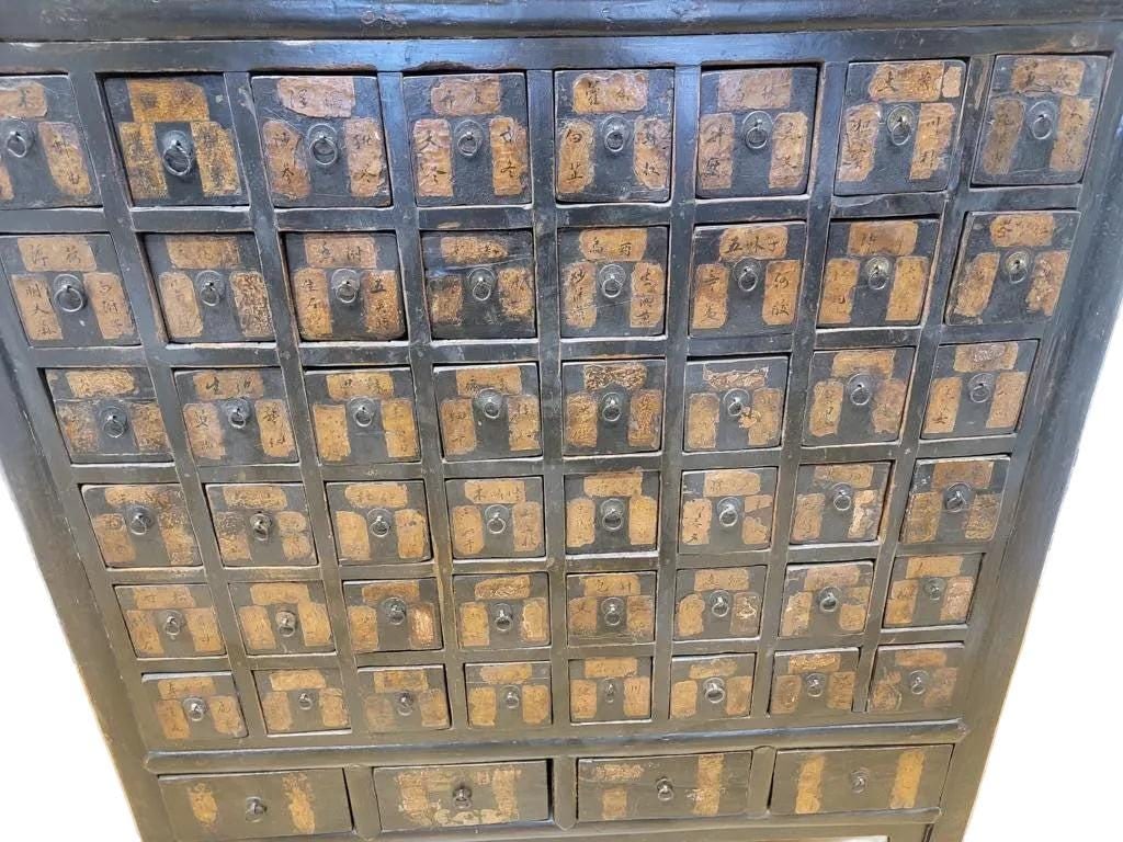 Antique Shanxi Province Apothecary/Medicine Cabinet - 7