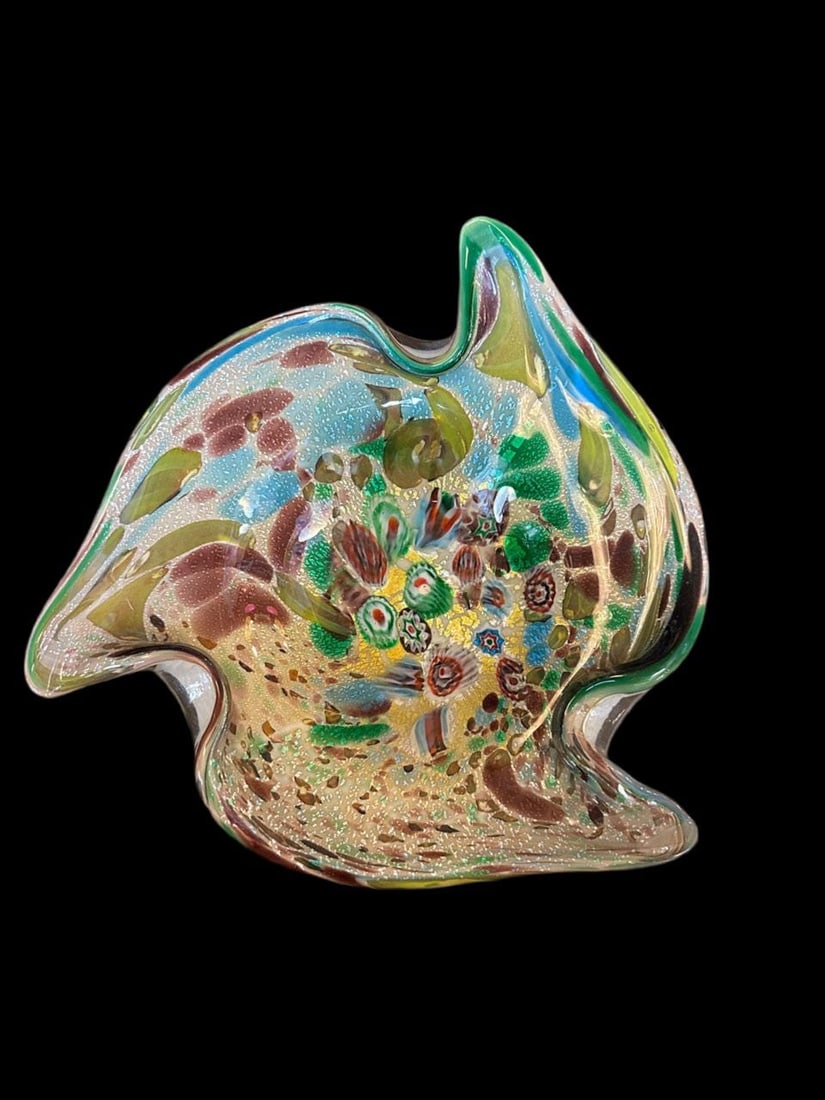 MCM Murano Glass Ashtray Bowl - 2