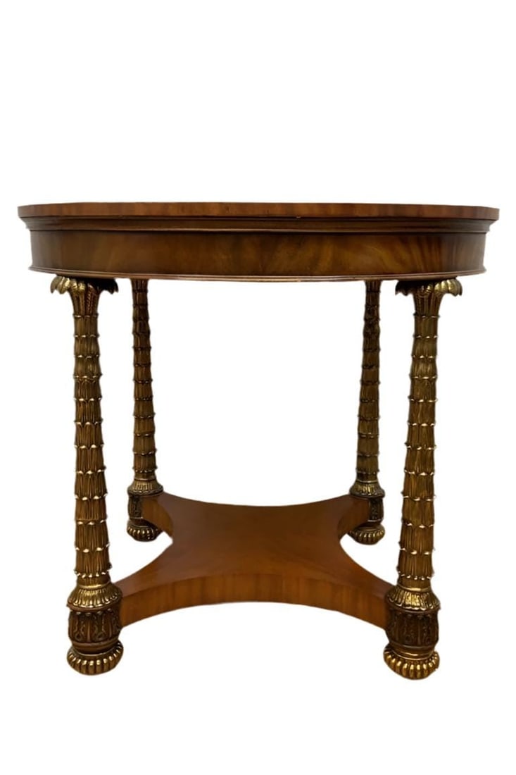 Hollywood Regency Palm Tree Entryway Table by Maitland Smith (1 of 7)