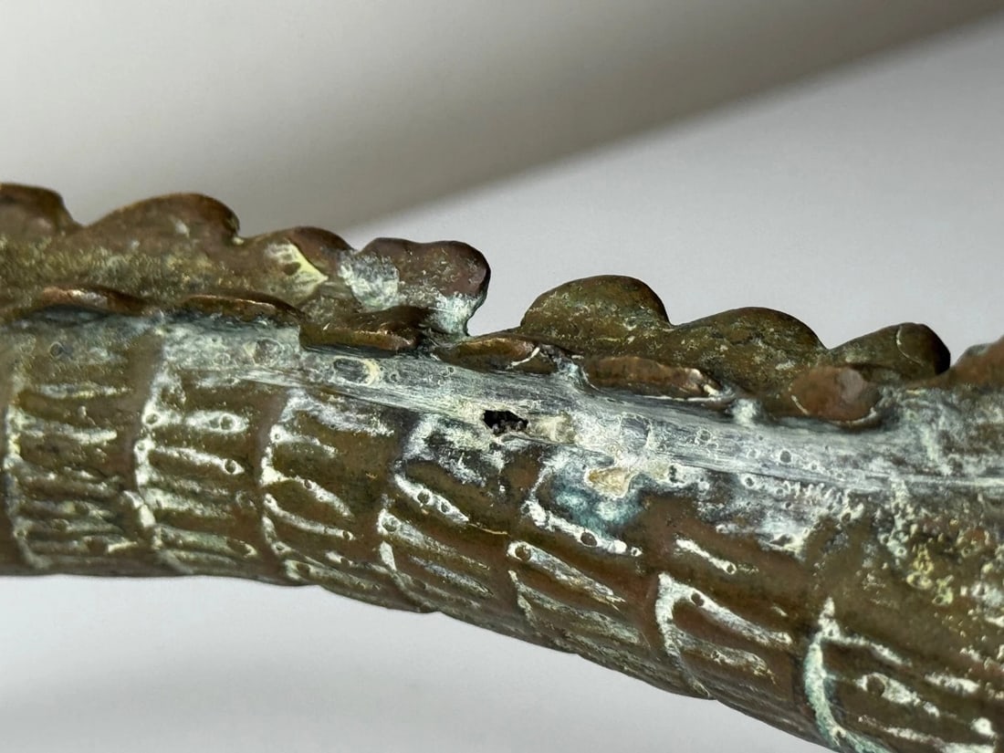Bronze Crocodile Fountain Head Garden Spout in the Manner of Antoine-Louis Barye - 12