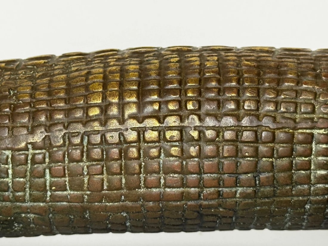 Bronze Crocodile Fountain Head Garden Spout in the Manner of Antoine-Louis Barye - 13