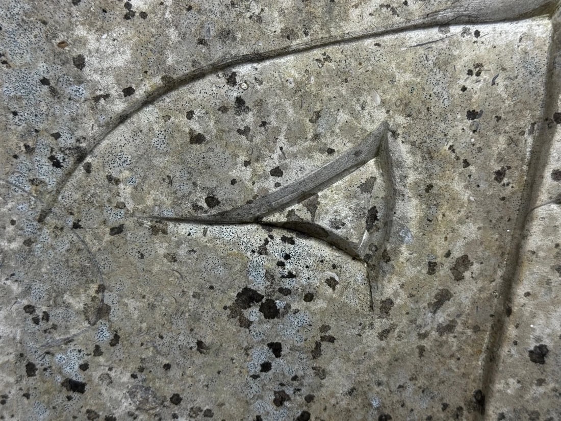 Modernist Cubist Stone Face Relief In the Manner of Picasso & John Milne School - 12