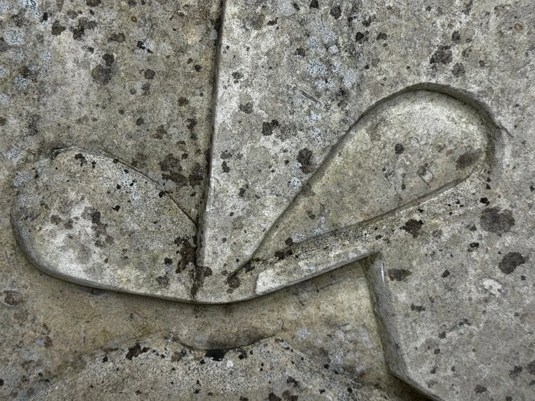 Modernist Cubist Stone Face Relief In the Manner of Picasso & John Milne School - 14