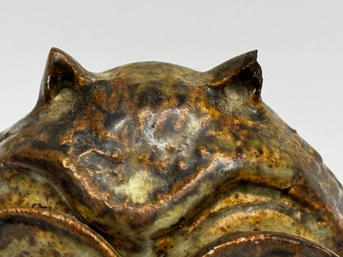 Owl Bird Surrealist Inspired Studio Pottery Sculpture - 14