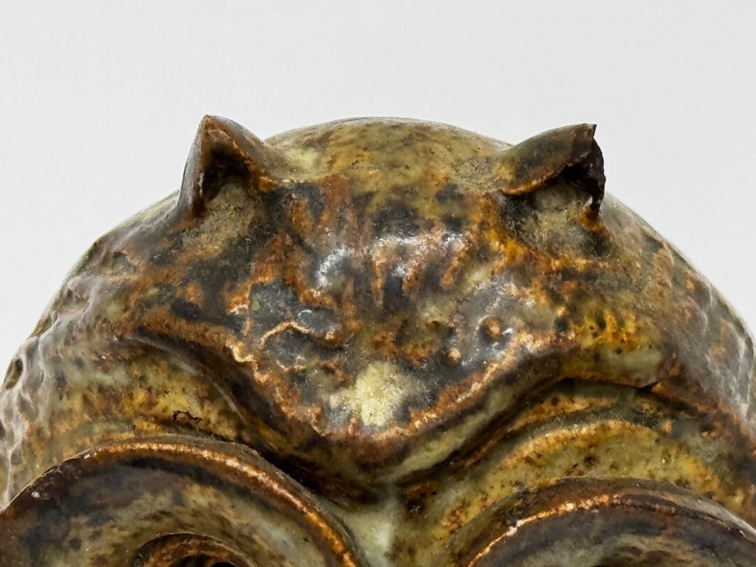 Owl Bird Surrealist Inspired Studio Pottery Sculpture - 8