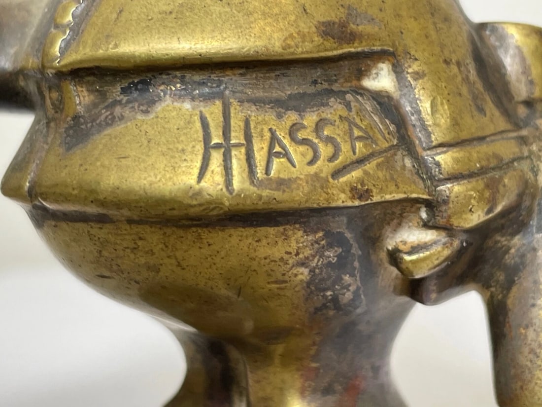 Fine Antique & Rare John Hassall “Robert Policeman” Car Mascot — Signed & Number - 5