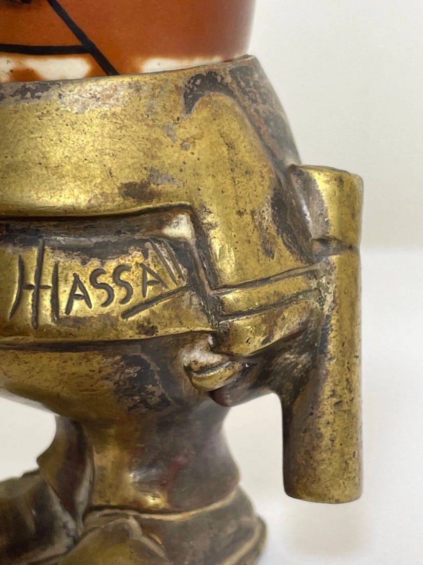 Fine Antique & Rare John Hassall “Robert Policeman” Car Mascot — Signed & Number - 9