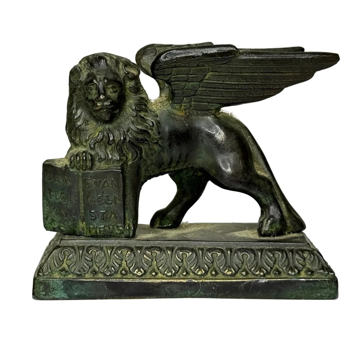Neoclassical Bronze Winged Lion of Saint Mark Venetian Grand Tour C1820 (1 of 20)