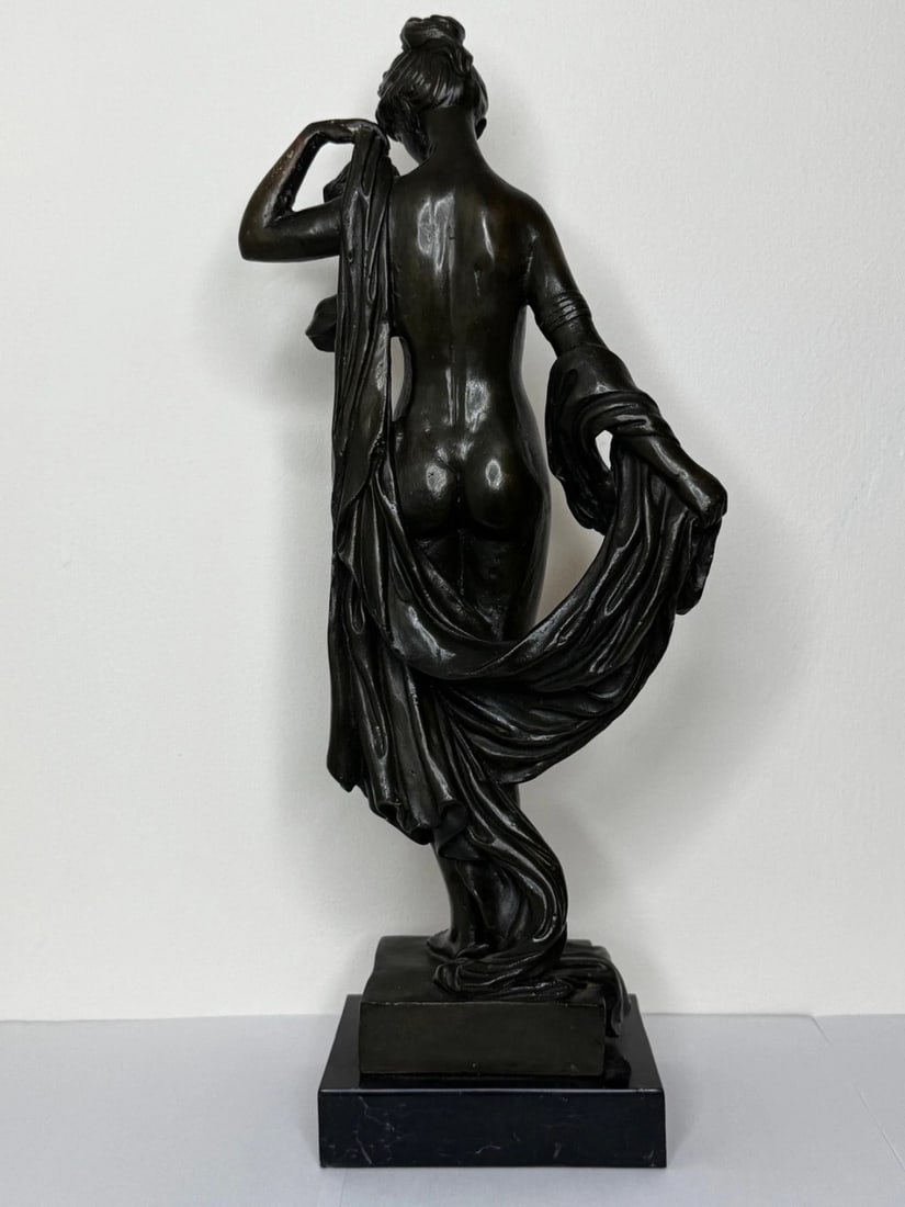 French Classical Bronze After Auguste Moreau Purity With Grace La Source c1900 - 6