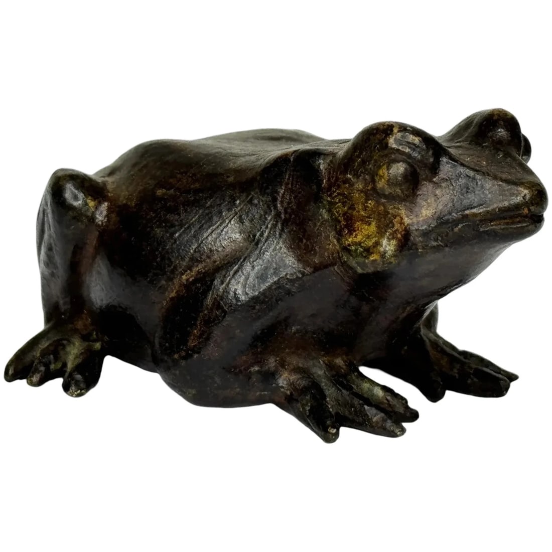 French Bronze Frog Parisian Workshop c1850 Sculpture In the Manner of Moigniez (1 of 20)