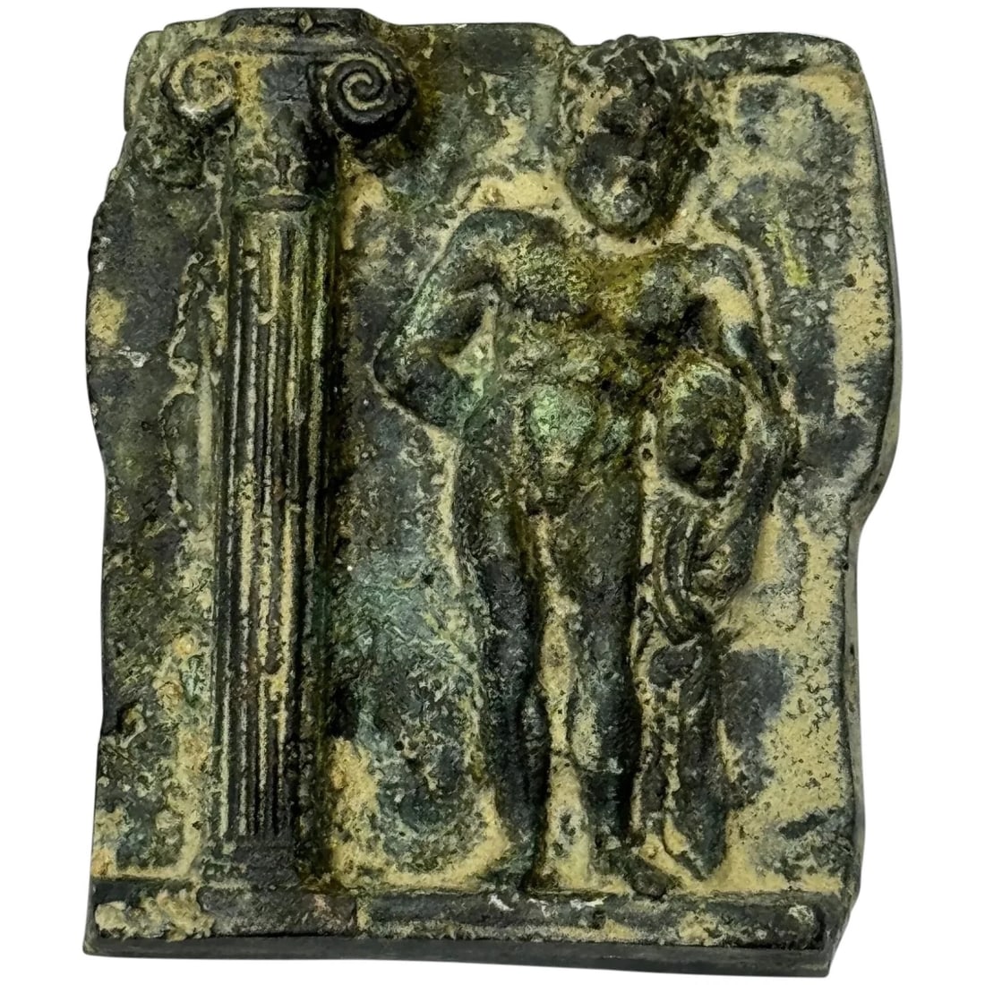 Historic Classical Mythology Roman Bronze Plaque Mount Hercules (Heracles) (1 of 20)