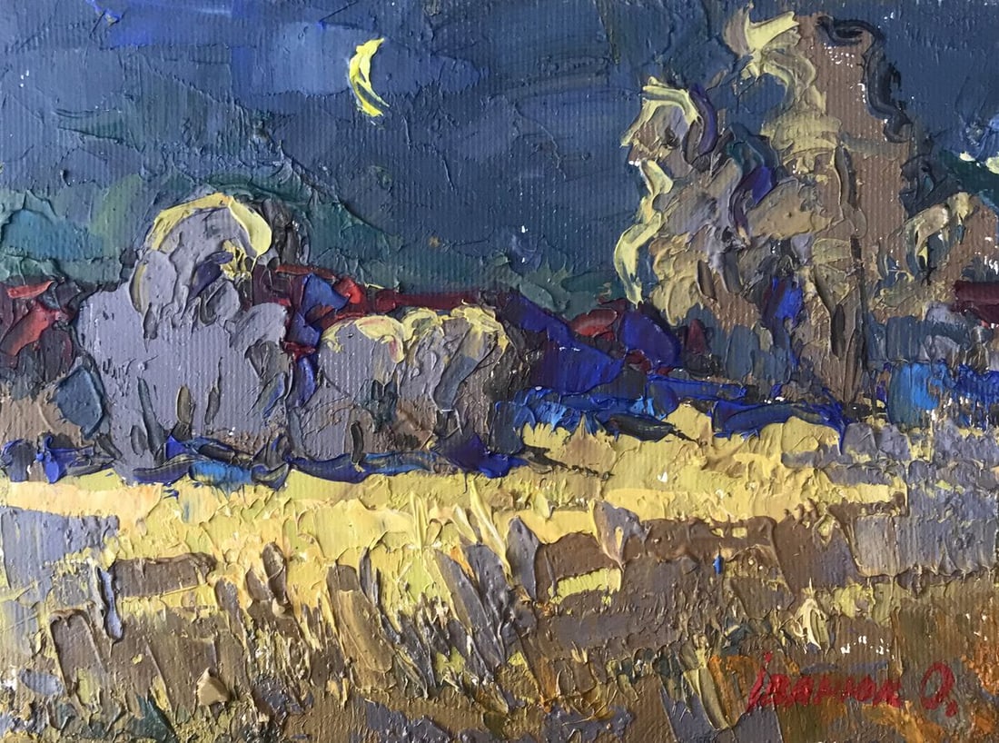 Oil painting At noon Kalenyuk Alex (1 of 12)