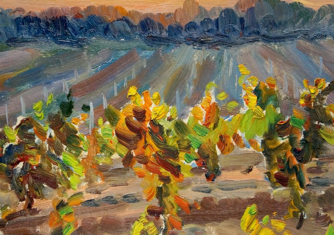 Oil painting Vineyards Kolomoitsev Petr Mikhailovich - 2