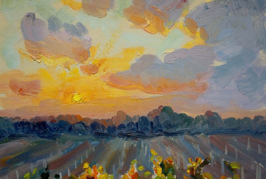 Oil painting Vineyards Kolomoitsev Petr Mikhailovich - 3