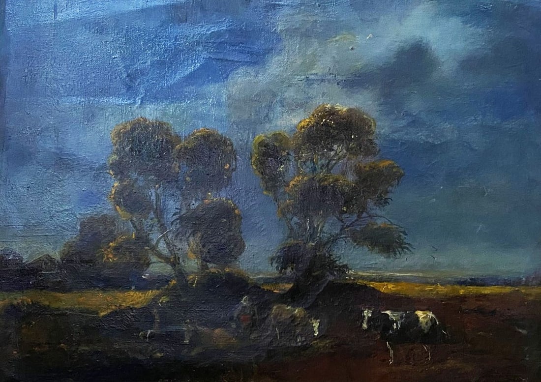 Oil painting Storm Litvinov Oleg Arkad'yevich (1 of 11)