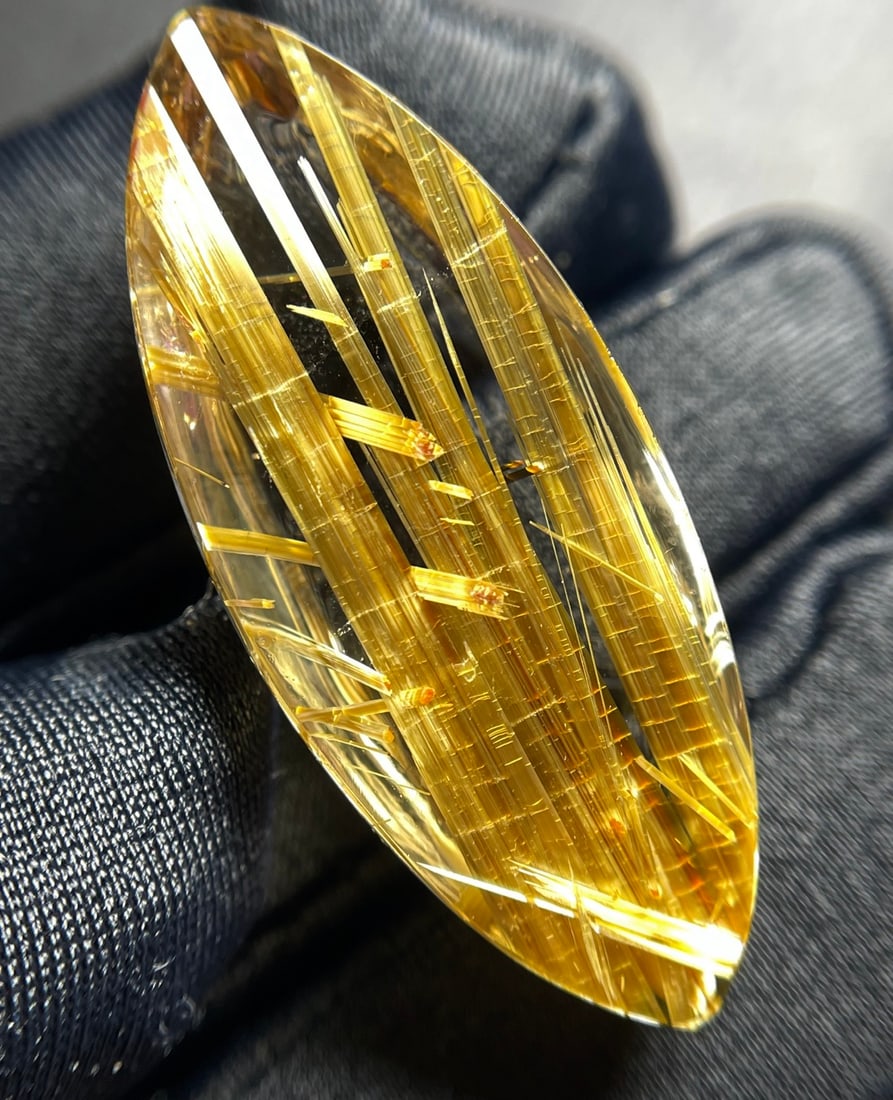 Natural Rutilated Quartz Pendant - 4