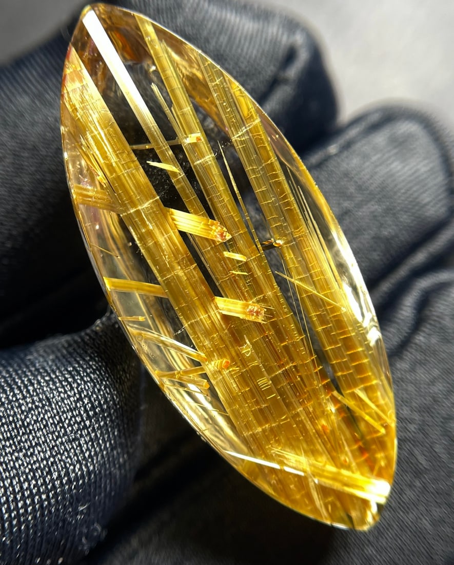 Natural Rutilated Quartz Pendant - 5