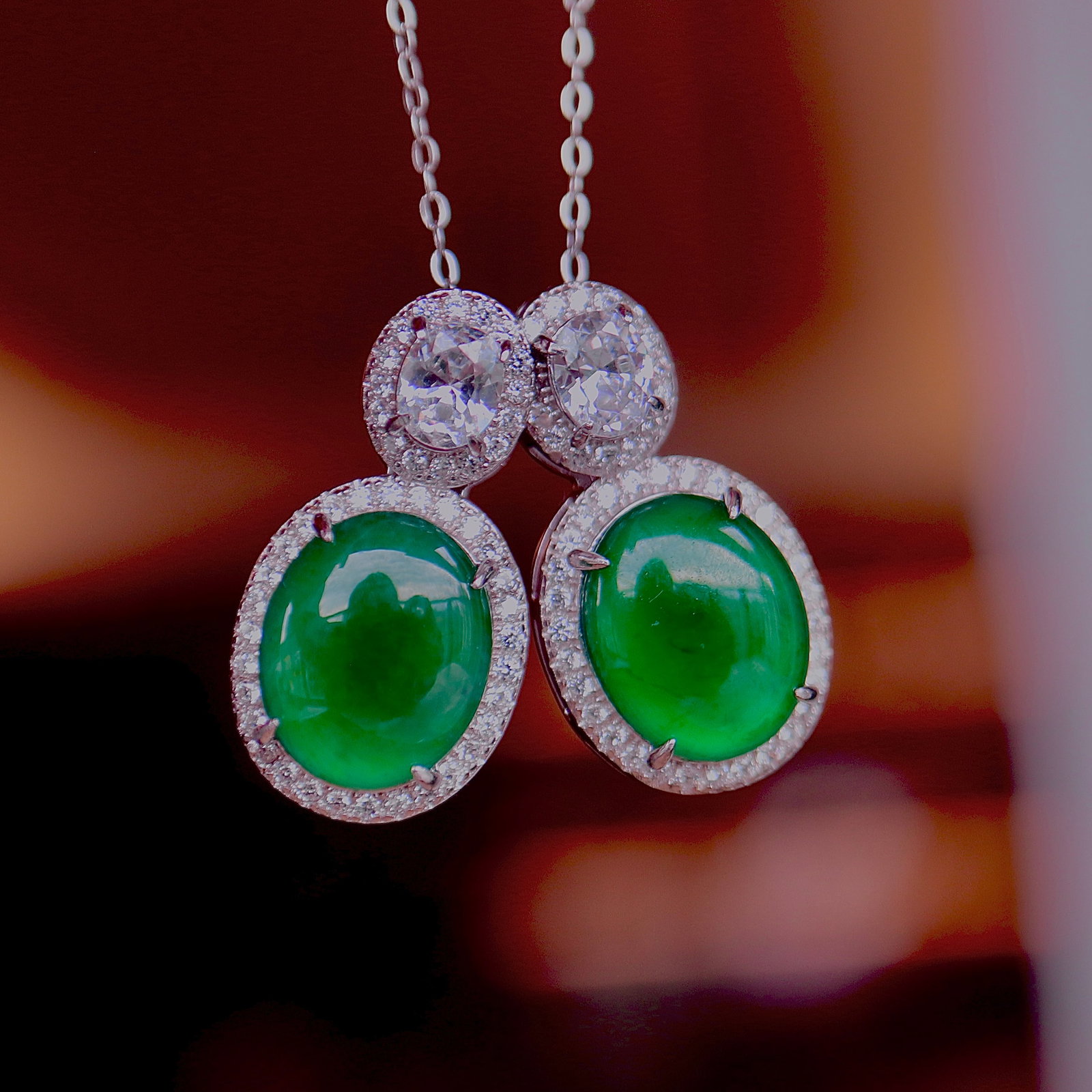 Natural jade pendant - 3