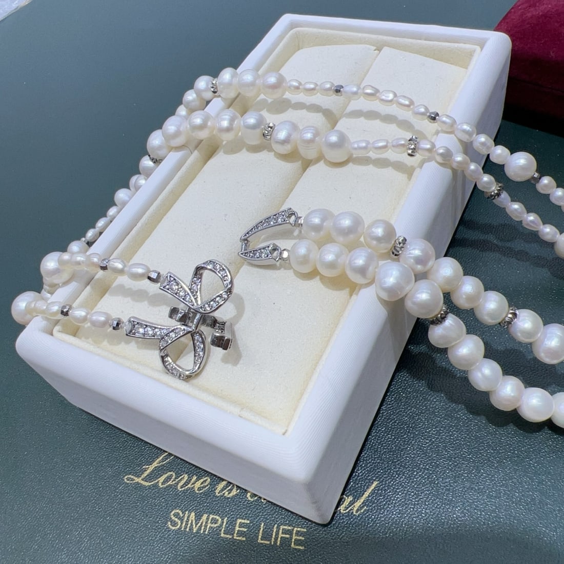 Freshwater pearl necklace - 6