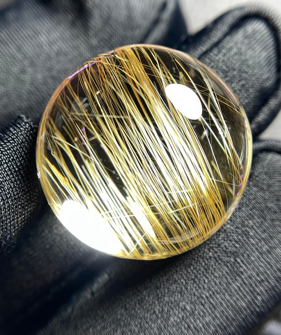 Natural Rutilated Quartz Pendant - 2